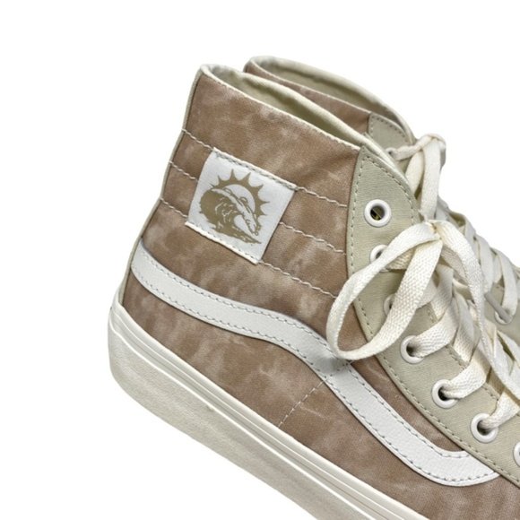 VANS Sk8-Hi 38 Decon Shoe Sand Canvas Men's Size Sneakers Skate VN0A4BX62ZA - Picture 4 of 9